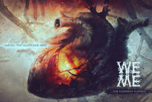 WOE UNTO ME - Among the lightened skies the voidness flashed (COVER ARTWORK)