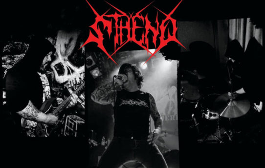 STHENO: Greek grind/black metal terrorists premiere new album "Wardance" at Cvlt Nation
