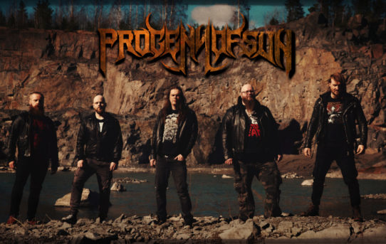 Finnish Blackened Death Metal band PROGENY OF SUN releases their debut album!