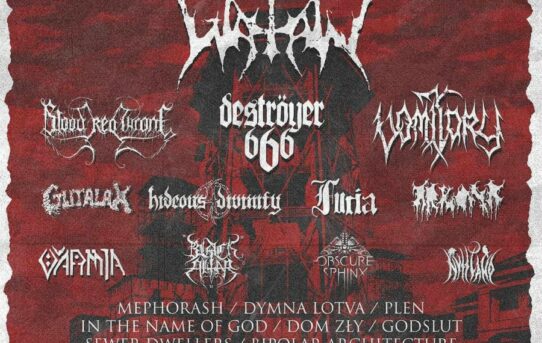 Full line-up of the Polish open air festival  METAL MINE FESTIVAL in Wałbrzych